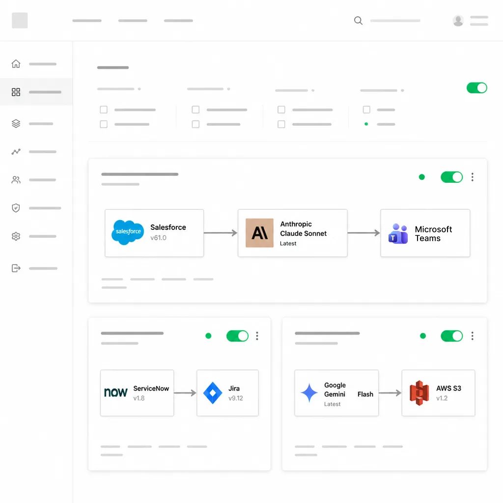 Shareable Across the Enterprise, and Triggerable by Workflows or Other Agents