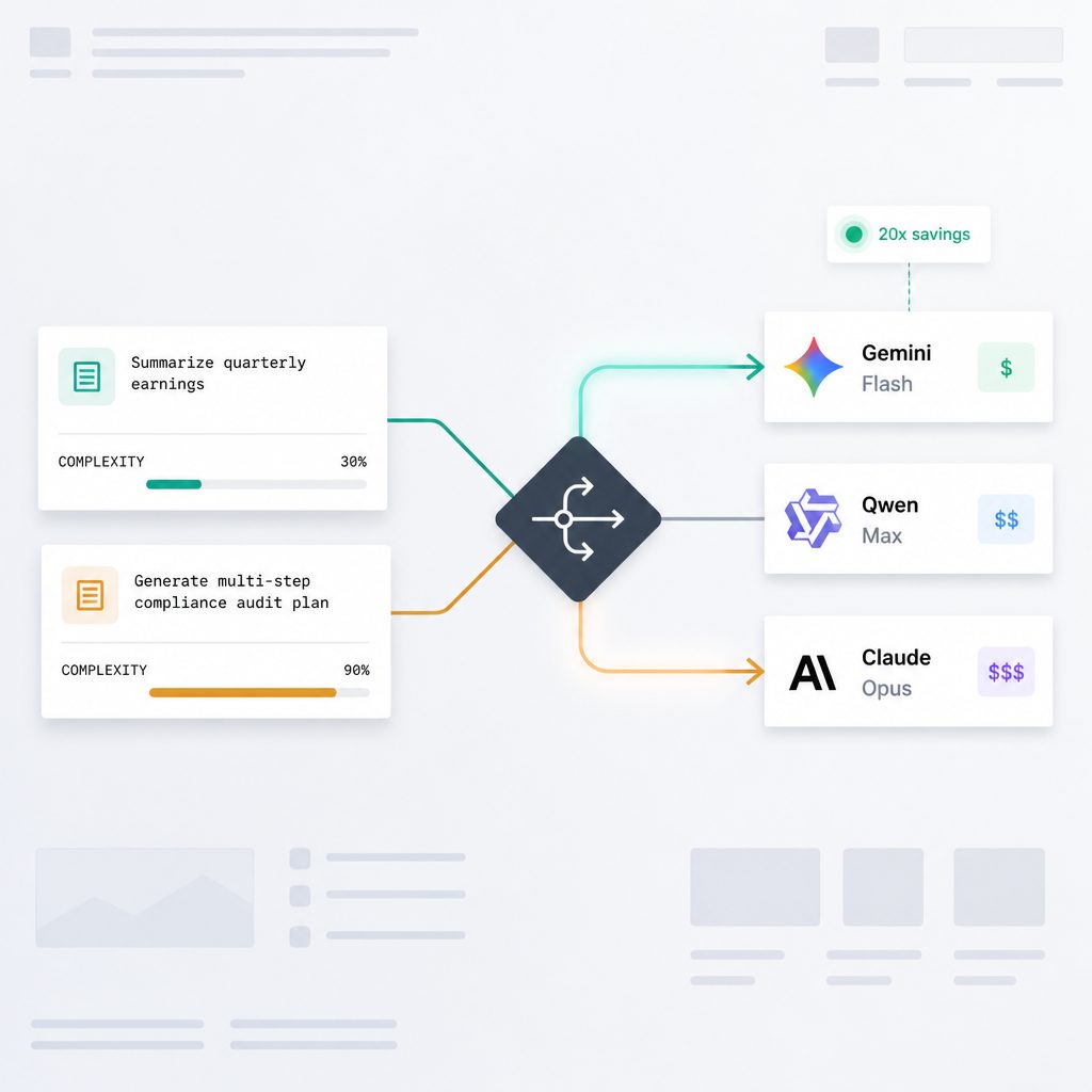 Route to the Right Model, Automatically