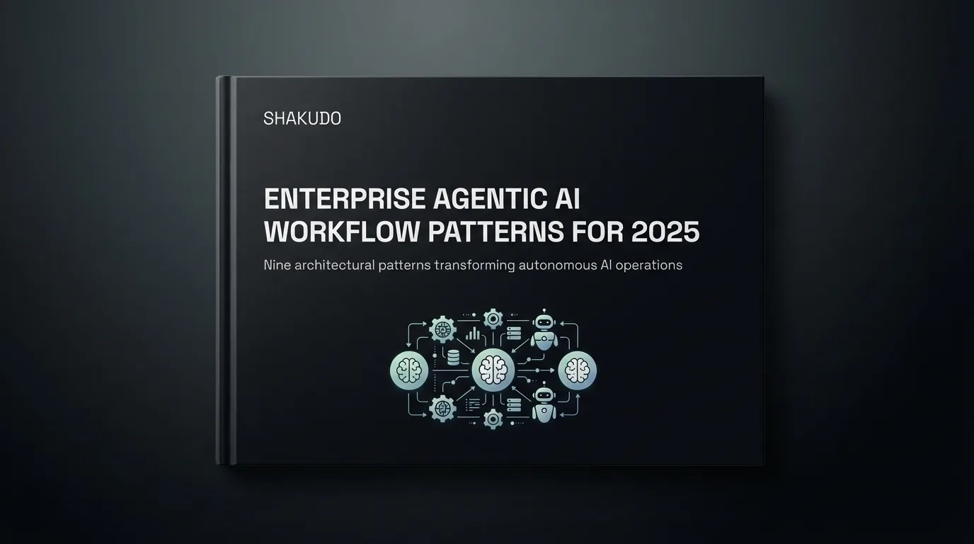 Enterprise Agentic AI Workflow Patterns