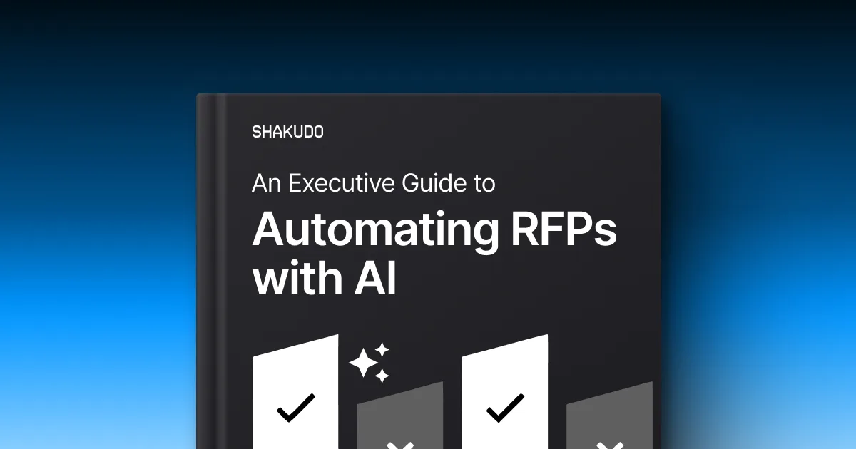 Automate RFPs with AI