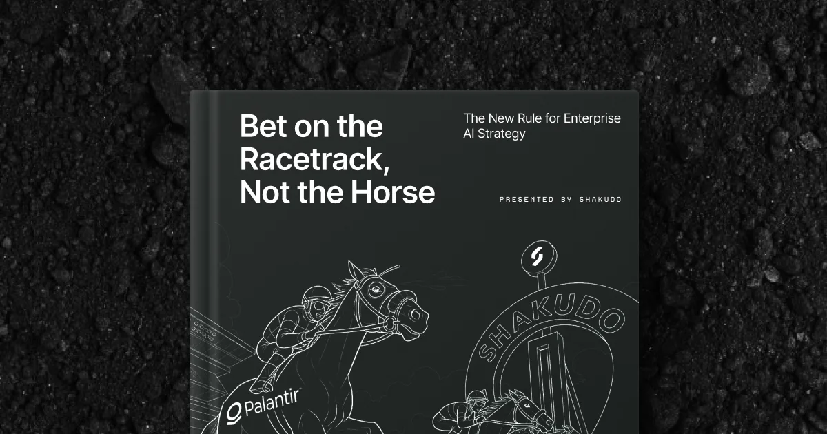 New Rule for Enterprise AI Strategy: Bet on the Racetrack