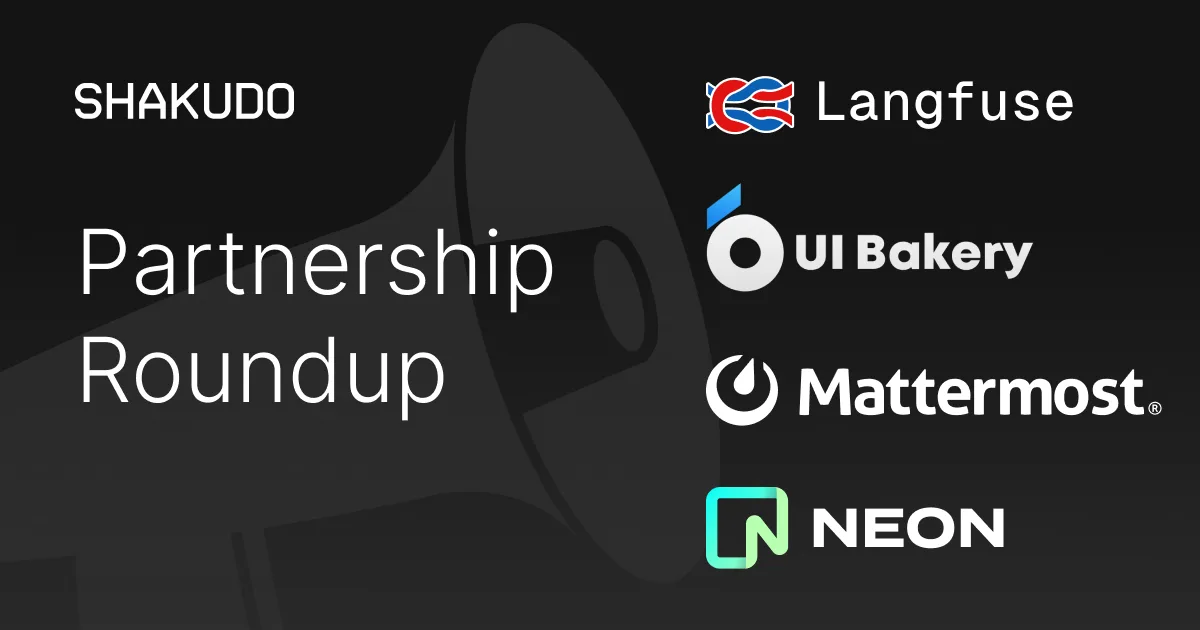 Shakudo Technology Partnership Roundup #02