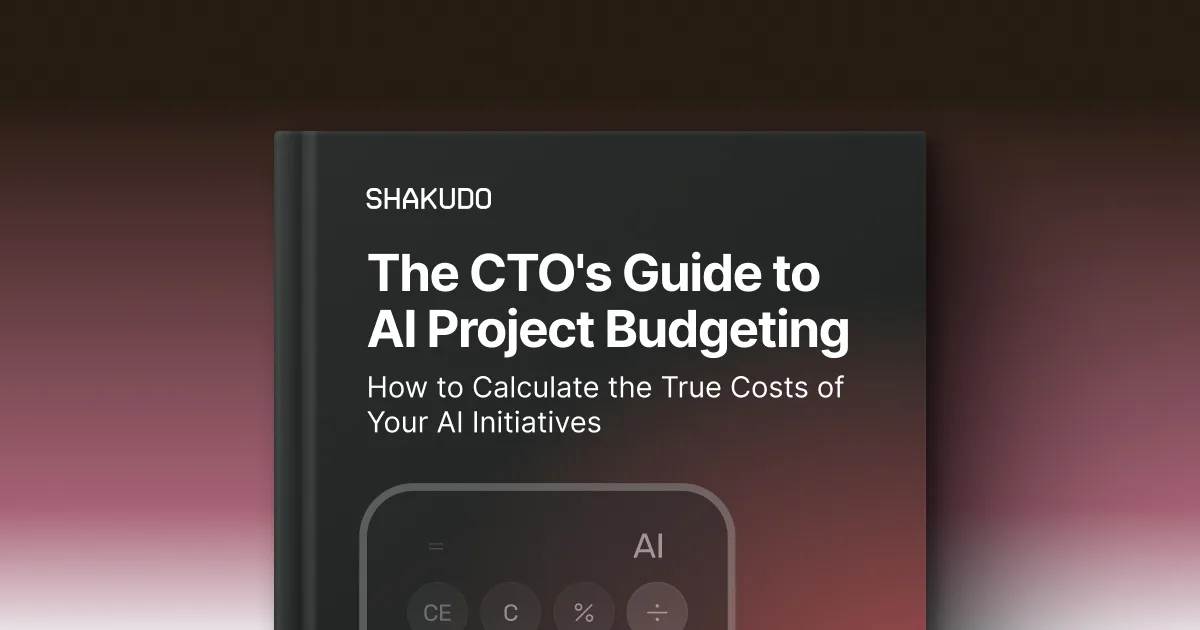 The CTO's Guide to AI Project Budgeting