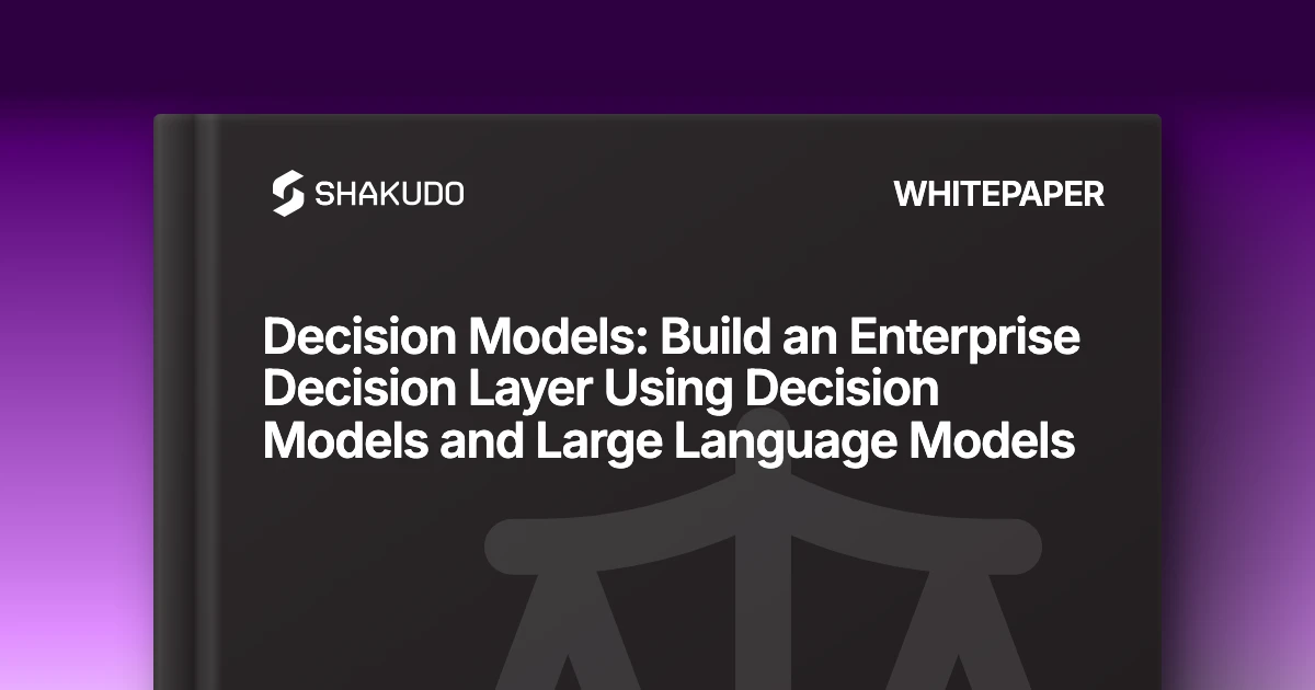 Decision Models: Build an Enterprise Decision Layer Using Decision Models and Large Language Models