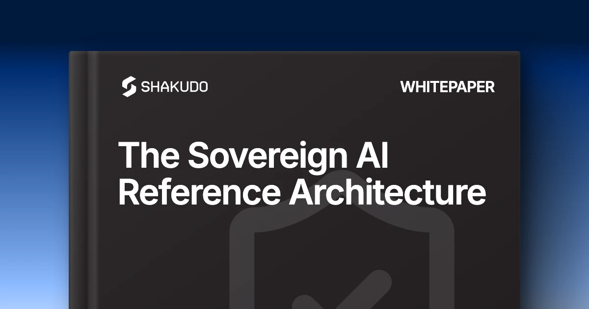 The Sovereign AI Reference Architecture