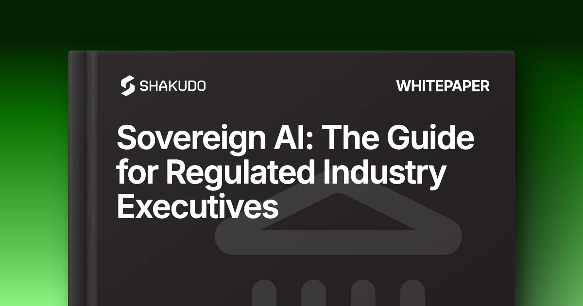 Sovereign AI: The Guide for Regulated Industry Executives